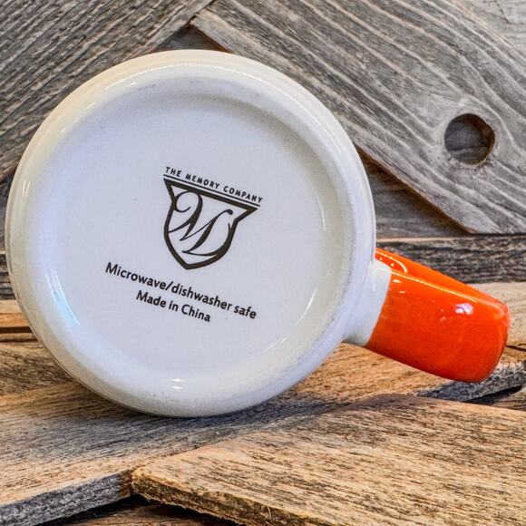 Pair of NFL Licensed Denver Broncos Two-Toned Sublimated Coffee Mugs, 15oz - Picture 6 of 10